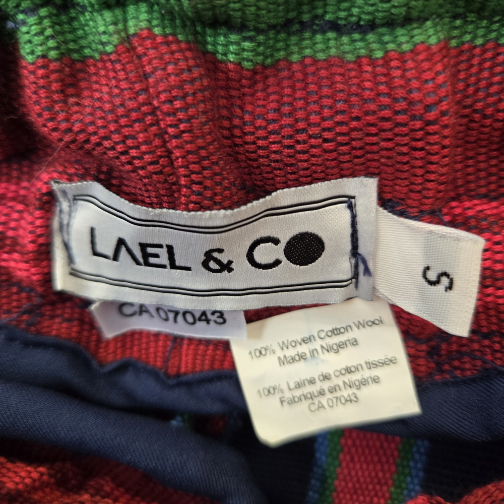 LAEL & CO Artisan Woven Cargo Pants - Made in Nigeria - Picture 2 of 2